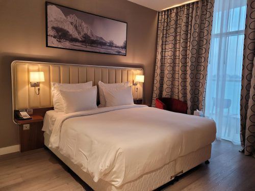 اتاقهای هتل رادیسون ریزورت راس ال خیمه مرجان ایلند دبی