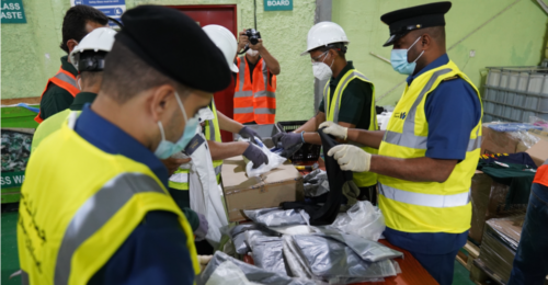 کشف کالای قاچاق در دبی