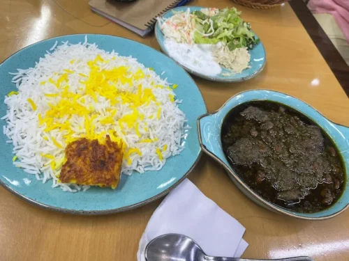 انواع غذاهای عربی رستوران Shiraz Night Dubai Restaurant