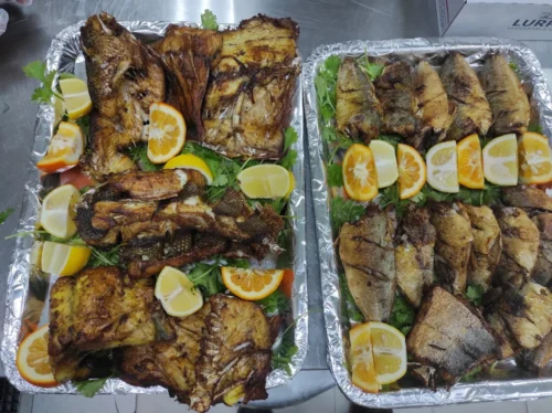 منوی غذاهای دریایی رستوران گلستان دبی