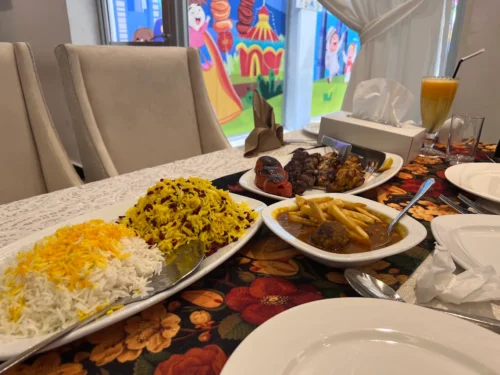 سایر آیتم‌های منو مین کورس رستوران باشگاه ایرانیان دبی