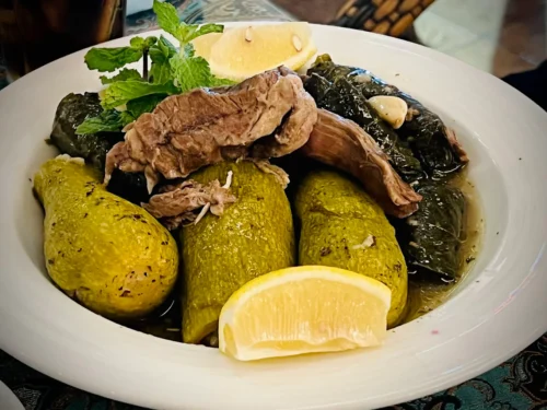 منوی سوپ و پیش غذای رستوران گلستان دبی