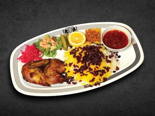 انواع استارتر‌ها در رستوران گلستان دبی