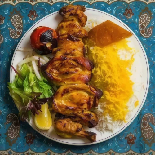 منو غذاهای دریایی رستوران Achome Dubai Restaurant