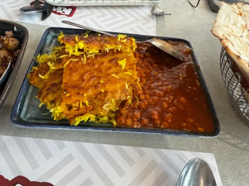 منو صبحانه رستوران Rivas Dubai Restaurant