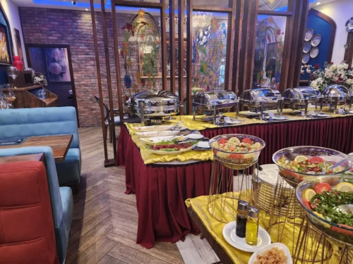 فضاهای فوق‌العاده رستوران Layali Isfahan Dubai Restaurant
