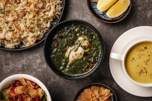 سالن پذیرایی رستوران Naya Dubai restaurant