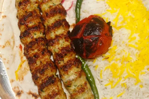 منو کباب پیچهای رستوران زیرو کباب دبی