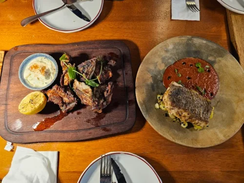 دیش سایدهای رستوران تریبس دبی